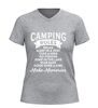 foto 11 Camping rules v-hals shirt stijlvol en grappig camping regels t-shirt voor kampeerders