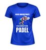 foto 2 Dames padel sportshirt never underestimate an old woman playing padel