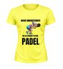 foto 7 Dames padel sportshirt never underestimate an old woman playing padel