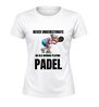 foto 9 Dames padel sportshirt never underestimate an old woman playing padel