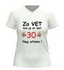 foto 12 Feestelijk 30 jaar t-shirt zo vet kun je er met 30 nog uitzien origineel cadeau