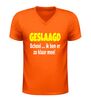 foto 3 Geslaagd ik ben er helemaal klaar mee v hals shirt grappig examen cadeau