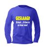 foto 2 Geslaagd ik ben er zo klaar mee longsleeve grappig examen cadeau shirt