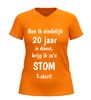 foto 9 Grappig 20 jaar werk jubileum shirt  V-hals t-shirt