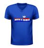 foto 2 Holland v hals shirt met kroon rood wit blauw print perfect voor EK en WK