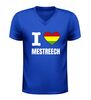 foto 2 I love Mestreech Maastricht t-shirt hartje in Maastrichtse Kleuren