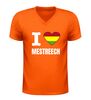 foto 3 I love Mestreech Maastricht t-shirt hartje in Maastrichtse Kleuren
