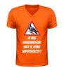 foto 3 Ik ben duivenmelker wat is jouw superkracht? v-hals t-shirt met duif grappig duivensport shirt