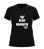 Klus koningin v-hals t-shirt perfect cadeau voor handige vrouwen en doe-het-zelvers