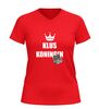 foto 4 Klus koningin v-hals t-shirt perfect cadeau voor handige vrouwen en doe-het-zelvers