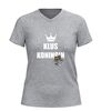 foto 5 Klus koningin v-hals t-shirt perfect cadeau voor handige vrouwen en doe-het-zelvers