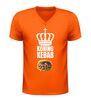 foto 3 Koning kebab heren v-neck shirt humoristisch t-shirt met streetfood print