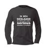 foto 1 Longsleeve ik ben geslaagd en wil per direct serieus genomen worden geslaagd shirt