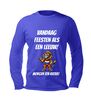 foto 2 Longsleeve Nederland feestshirt met leeuw in rood wit blauw vandaag feesten als een Leeuw