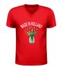 foto 4 Made in Holland v-hals shirt met tulpen Nederlands design shirt