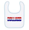 foto 1 Nederland baby slabber Holland rood wit blauw print