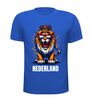 foto 5 Nederland leeuw t-shirt shirt met rood wit blauw opdruk voor EK WK  en koningsdag