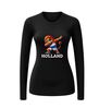 foto 5 Nederlandse oranje leeuw dab longsleeve shirt met dabbende leeuw in rood wit blauw tenue voor EK WK en koningsdag