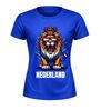 foto 11 Oranje sportshirt met leeuw en tekst Nederland rood wit blauw design voor ek wk koningsdag