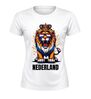 foto 18 Oranje sportshirt met leeuw en tekst Nederland rood wit blauw design voor ek wk koningsdag