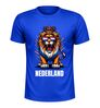 foto 2 Oranje sportshirt met leeuw en tekst Nederland rood wit blauw design voor ek wk koningsdag