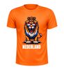 foto 5 Oranje sportshirt met leeuw en tekst Nederland rood wit blauw design voor ek wk koningsdag