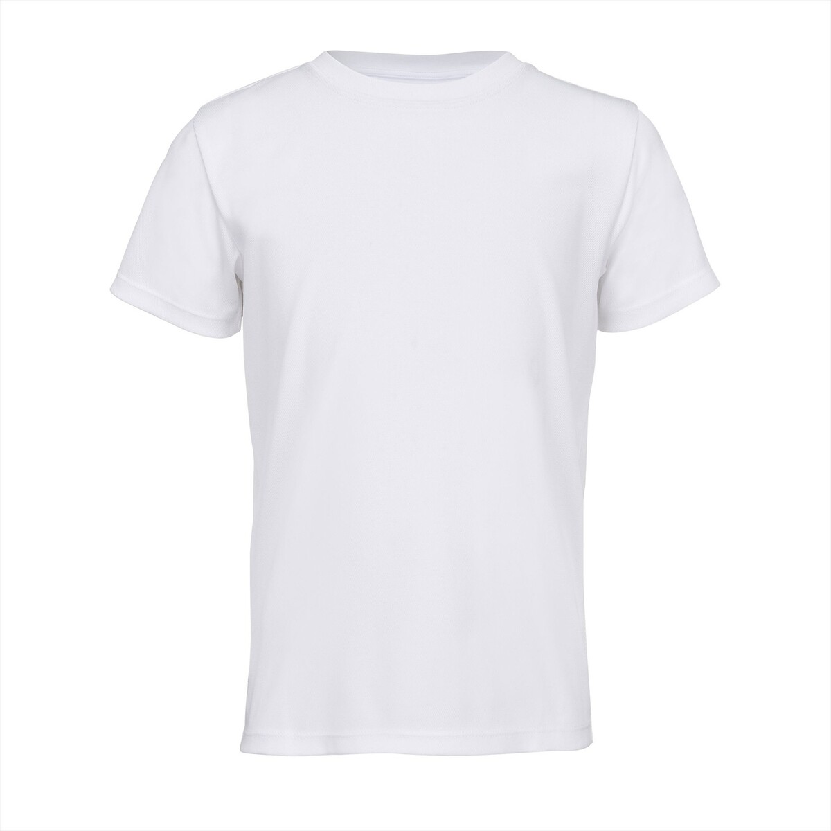 sport T-shirt voor kinderen wit