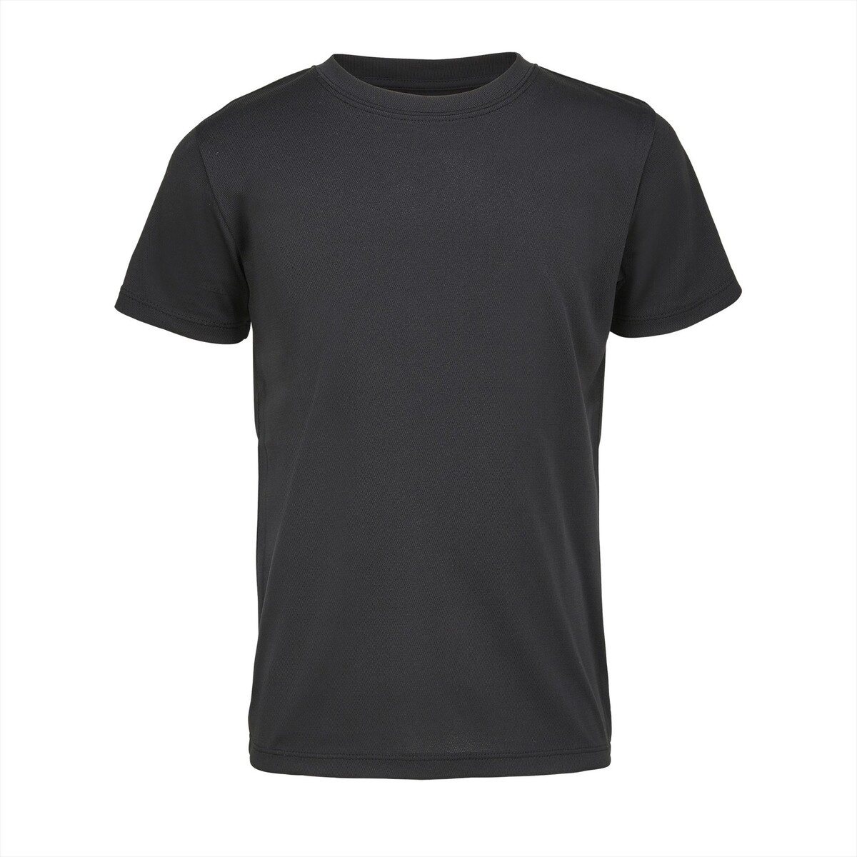 sport T-shirt voor kinderen zwart
