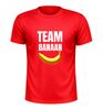 foto 4 Sportshirt team banaan met Banaan afbeelding grappig team shirt voor toernooien