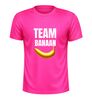 foto 6 Sportshirt team banaan met Banaan afbeelding grappig team shirt voor toernooien