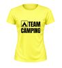 foto 16 Sportshirt team camping grappig camping t-shirt voor dames en heren