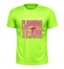 foto 8 Sportshirt team flamingo leuk team shirt voor toernooien en evenementen