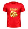 foto 4 Team kaas t-shirt sport humoristisch kaas shirt voor teamuitjes en toernooien
