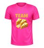 foto 6 Team kaas t-shirt sport humoristisch kaas shirt voor teamuitjes en toernooien