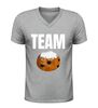foto 5 Team oliebol v-hals t-shirt met oliebol afbeelding feestdagen special