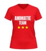 foto 10 V-Hals animatie team t-Shirt shirts voor recreatie teams