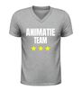 foto 5 V-Hals animatie team t-Shirt shirts voor recreatie teams
