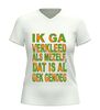 foto 12 V-hals carnaval shirt Kruikenstad Tilburg ik ga verkleed als mezelf dat is al gek genoeg