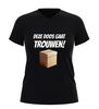 V-hals dames shirt deze doos gaat trouwen grappig vrijgezellenfeest t-shirt bride to be