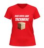 foto 4 V-hals dames shirt deze doos gaat trouwen grappig vrijgezellenfeest t-shirt bride to be