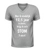 foto 5 V-hals jubileum shirt 12,5 jaar in dienst grappig cadeau
