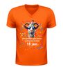 foto 3 V-Hals shirt 18 Jaar geen gemekker geen gemaar origineel verjaardagsshirt