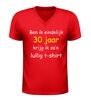 foto 4 V-hals shirt ben Ik eindelijk 30 jaar krijg Ik zo’n lullig t-shirt grappig 30 jaar verjaardag