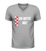 foto 5 V-hals shirt da witte nie met rood Brabants t-shirt voor carnaval en feest