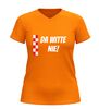 foto 9 V-hals shirt da witte nie met rood Brabants t-shirt voor carnaval en feest