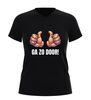 foto 7 V-hals shirt ga zo door met twee duimen print