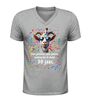 foto 5 V-hals shirt  geen gemekker geen gemaar vandaag ben ik alweer 30 jaar grappig 30 jaar verjaardag t-shirt