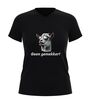 foto 7 V hals shirt met geit geen gemekker humoristisch t-shirt