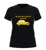 foto 7 V hals t-shirt Citroën 2CV  ik zat nu liever in mijn eendje deux chevaux liefhebbers Shirt