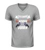 foto 5 V hals t-shirt echte mannen houden duiven duivenmelker shirt met 2 duiven
